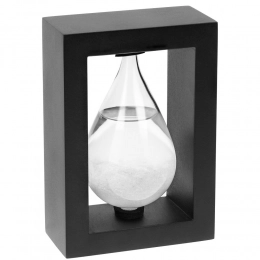 Elusive Mist, black stormglass.