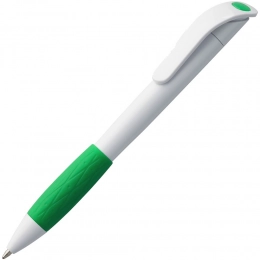 Ballpoint Grip, white with green