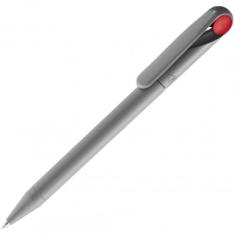 Ballpoint pen Prodir DS1 TMM Dot, gray with red.