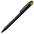 Prodir DS1 TMM Dot ballpoint pen, black with yellow
