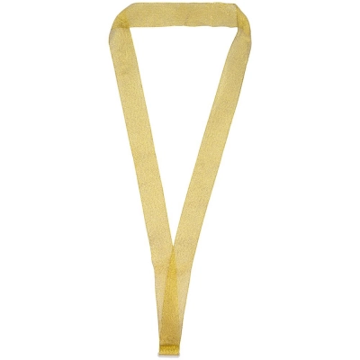 
                                                Gold ribbon with clasp for medal.
                                                