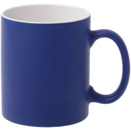 Promo mug matte, blue