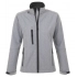 Women's zip-up jacket Roxy 340, grey melange