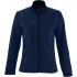 Women's dark blue Roxy 340 zip-up jacket.