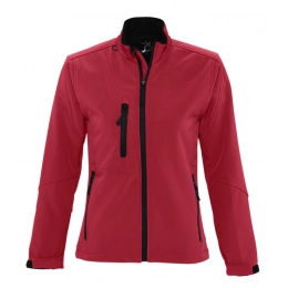 Women's jacket with zipper Roxy 340 red
