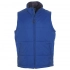 Warm vest, bright blue