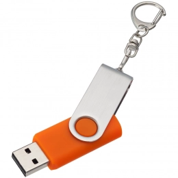 Flash drive Twist, orange, 8 GB