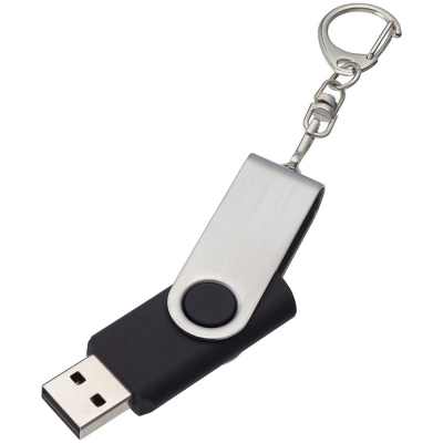
                                            Flash drive Twist, black, 8 GB
                                            