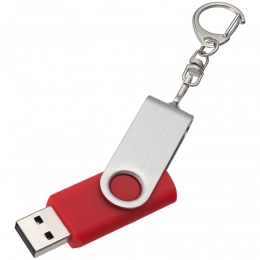Flash drive Twist, red, 8 GB