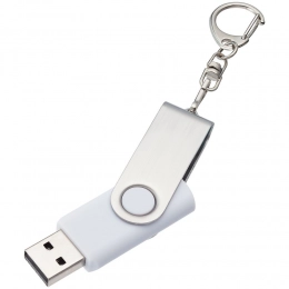 Flash drive Twist, white, 8 GB