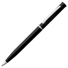 Ballpoint pen Euro Chrome, black