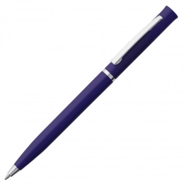 Ballpoint pen Euro Chrome, blue