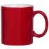 Promo mug, red and white