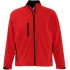 Men's zip-up jacket Relax 340, red