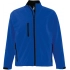 Men's zip-up jacket Relax 340, bright blue