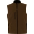 Men's softshell vest Rallye Men chocolate-brown