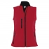 Rallye Women red softshell women's vest