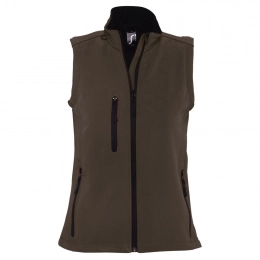 Жилет женский софтшелл Rallye Women шоколадно-коричневый