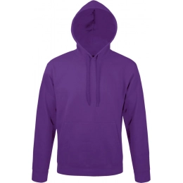 Hoodie with hood Snake 280, dark purple.