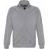 Men's zip-up hoodie Sundae 280 grey melange