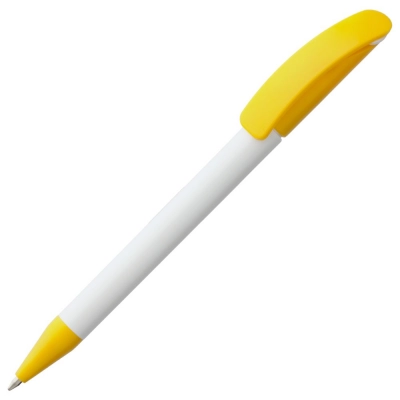 
                                                Ballpoint pen Prodir DS3 TPP Special, white with yellow.
                                                