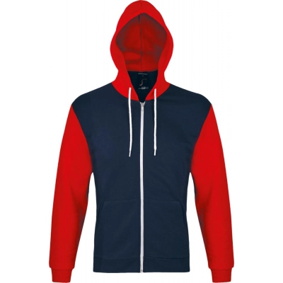 
                                                Silver 280 zipper sweatshirt dark blue with red
                                                