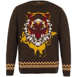 Totem Tiger Jumper, Brown