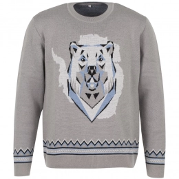 Totem Bear Jumper, Grey