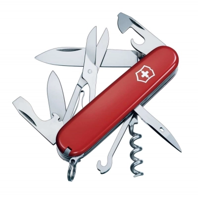 
                                            Officer's knife Climber 91, red
                                            