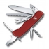 Soldier's knife with OUTRIDER blade lock, red