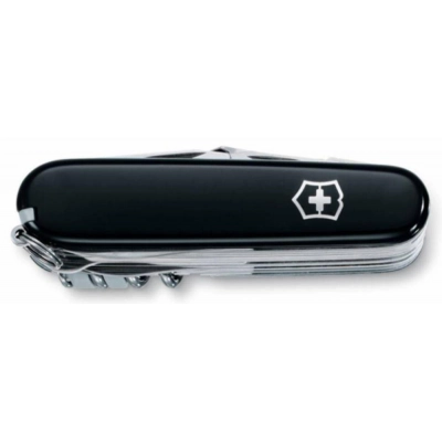 
                                                Swisschamp 91 Officer's knife, black
                                                