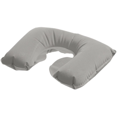 
                                            Inflatable pillow under the neck in a Sleep cover, gray
                                            