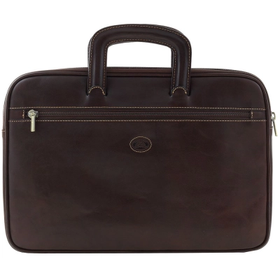 
                                                Italico document bag, brown
                                                