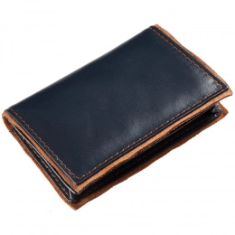 Palermo business card case, blue