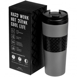 Hard Work thermostat, vacuum, dark gray (graphite)