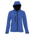 Women's hooded jacket Replay Women, bright blue