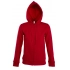 Women's zip-up hoodie with hood Seven Women, red