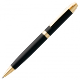 Ballpoint pen Razzo Gold, black