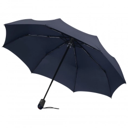 Folding umbrella E.200, dark blue