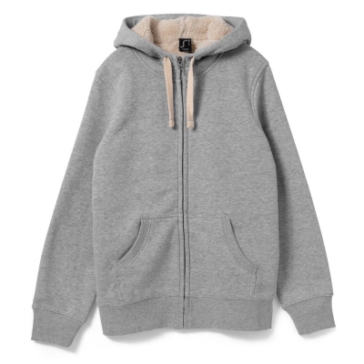 
                                                Unisex sweatshirt with zipper Sherpa 280, grey melange
                                                