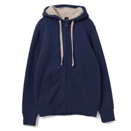 Unisex zipper sweatshirt Sherpa 280, dark blue