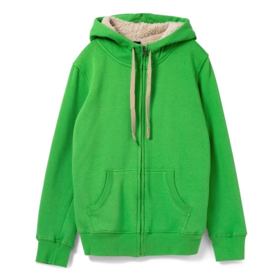 
                                                Unisex sweatshirt with zipper Sherpa 280, bright green
                                                