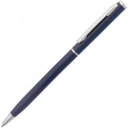 Ballpoint pen Hotel Chrome, ver.2, matte blue