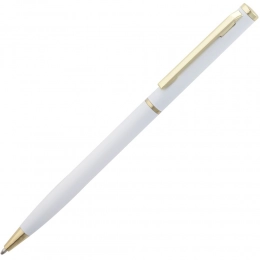 Ballpoint pen Hotel Gold, ver.2, glossy white