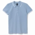 Women's polo shirt Practice Women 270, blue with white
