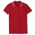 Women's polo shirt Practice Women 270, red and white
