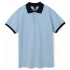 Prince 190 polo shirt, blue with dark blue