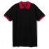Prince 190 polo shirt, black with red