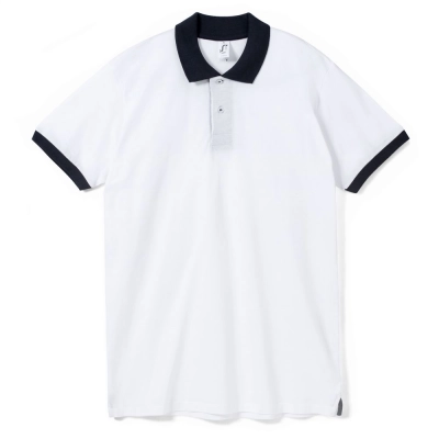 
                                                Prince 190 polo shirt, white with dark blue
                                                