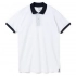Prince 190 polo shirt, white with dark blue